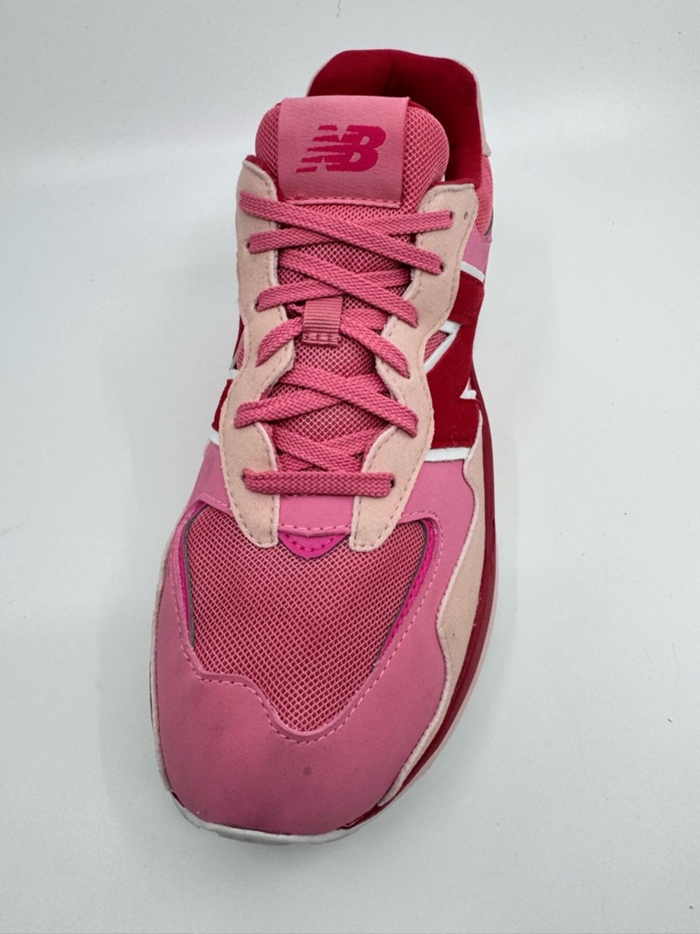 New Balance 57/40 Big Kid 'Vibrant Pink Team Red' SZ Women’s 8.  Men’s 6.5. - Picture 6 of 10